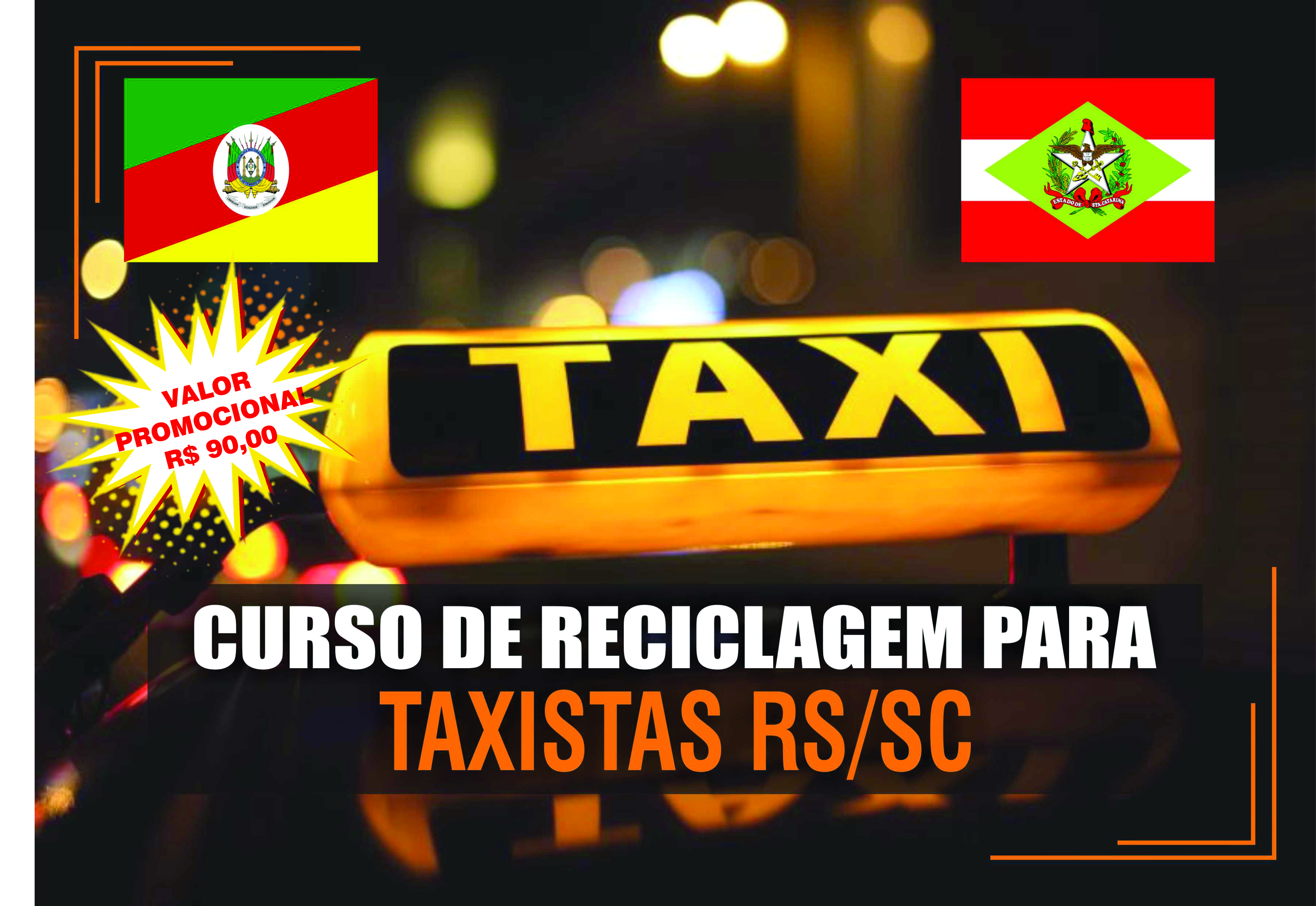Curso de Reciclagem para Taxistas Curso de Reciclagem para Taxistas